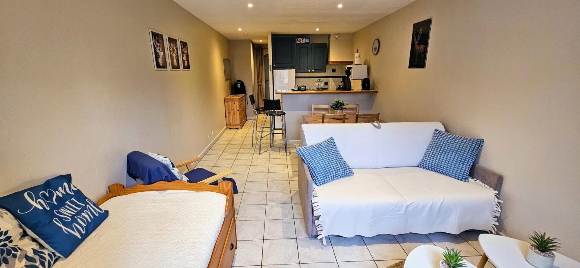 Grand Studio 3 Personnes Idealement Place Barcelonnette Luaran gambar